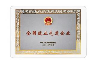 全国就业先进企业