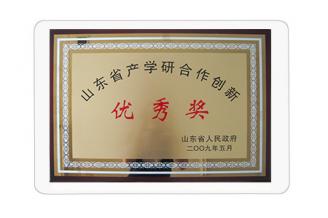 山东省产学研合作创新优秀奖